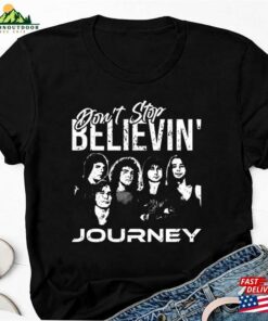Journey Rock Band Don’T Stop Believin’ Shirt Freedom Tour 2024 Merch Classic Sweatshirt