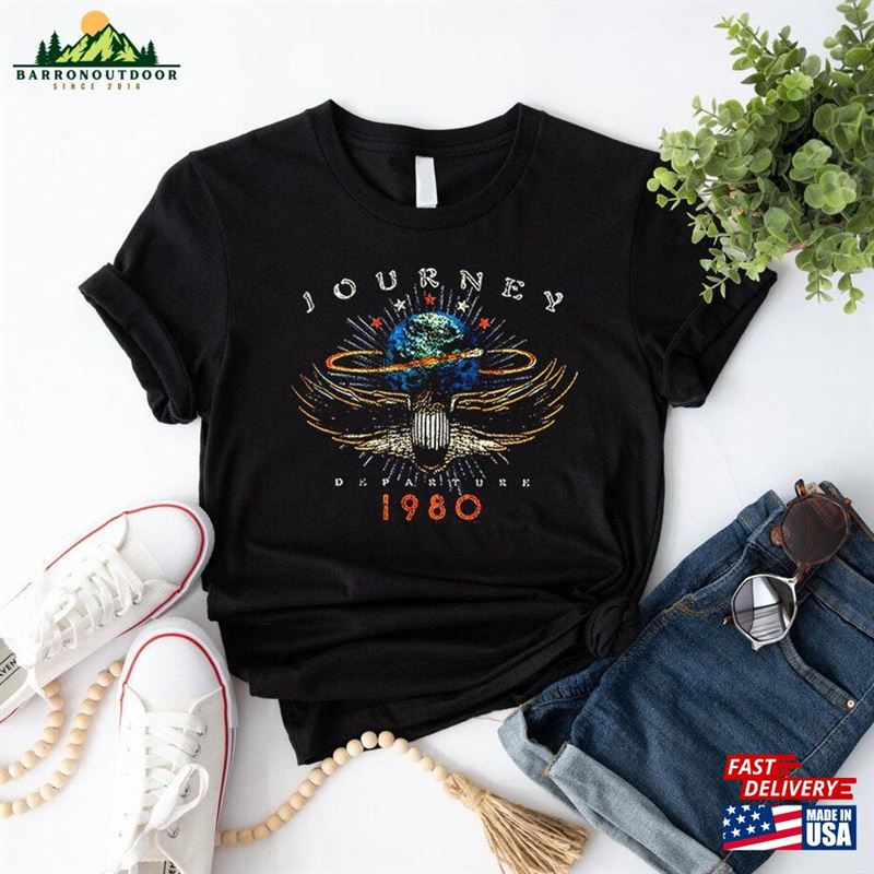 Journey T-Shirt Departures Album Tour 1980 Shirt Freedom 2023 Sweatshirt Classic Journey T-Shirt Departures Album Tour 1980 Shirt Freedom 2023 Sweatshirt Classic