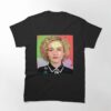 Julia Garner Retro Pop Art Portrait Classic T-Shirt