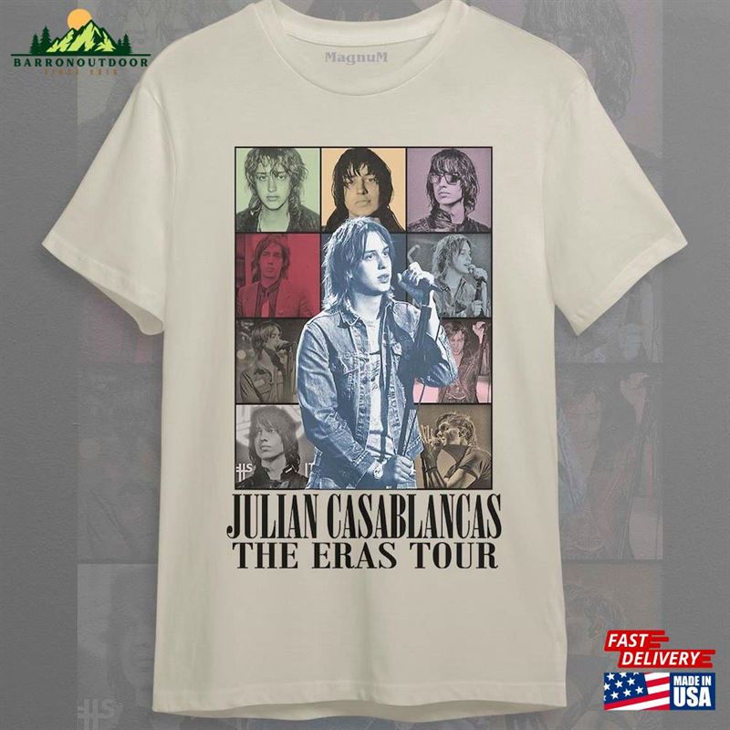 Julian Casablancas Eras Tour Unisex Softstyle T-Shirt Hoodie Julian Casablancas Eras Tour Unisex Softstyle T-Shirt Hoodie