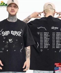 Junior H 2023 Concert Shirt Sad Boyz Us Tour T-Shirt Sweatshirt