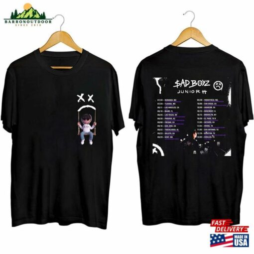 Junior H 2023 Concert Shirt Us Sad Boyz Tour Unisex Classic