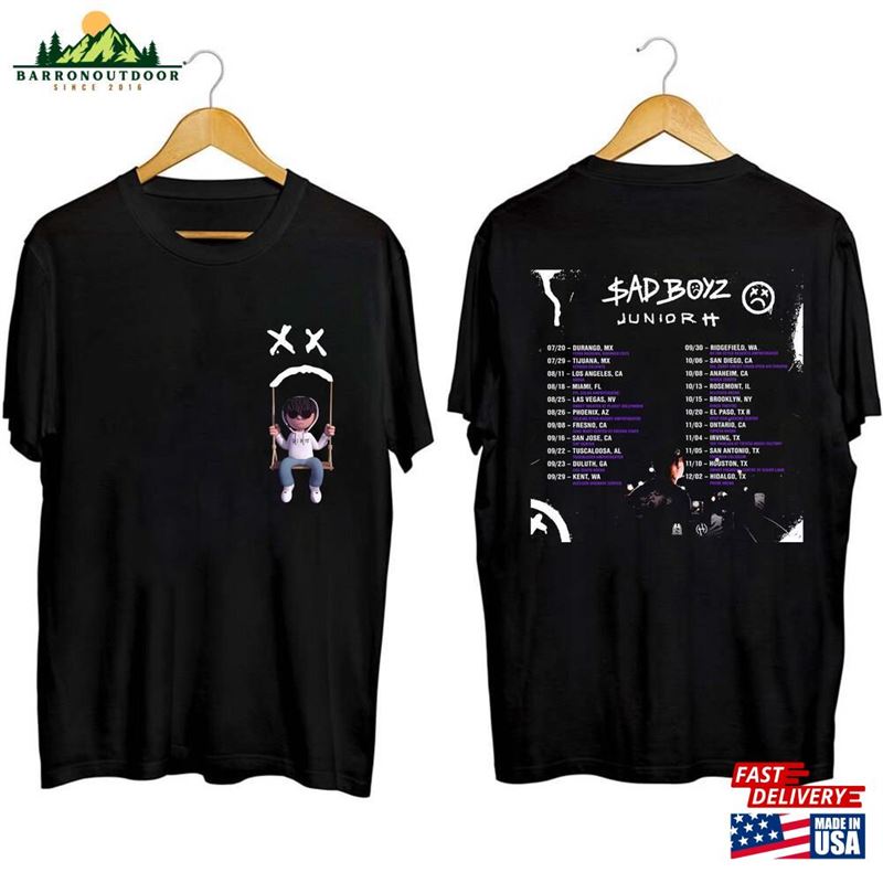 Junior H 2023 Concert Shirt Us Sad Boyz Tour Unisex Classic Junior H 2023 Concert Shirt Us Sad Boyz Tour Unisex Classic