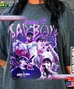 Junior H Music Shirt Bootleg Sad Boiz World Tour 2023 Tickets Vintage 90S Y2k Sweatshirt Unisex Hoodie