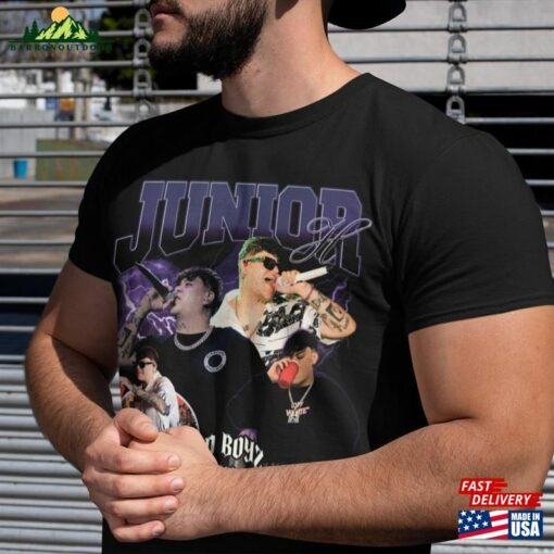 Junior H Sad Boyz Tour Vintage Look T Shirt Playera Regional Mexicano T-Shirt Mexican Corridos Musica Banda Merch Classic