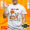 Just A Girl Who Loves Fall And Shih Tzu Shirt