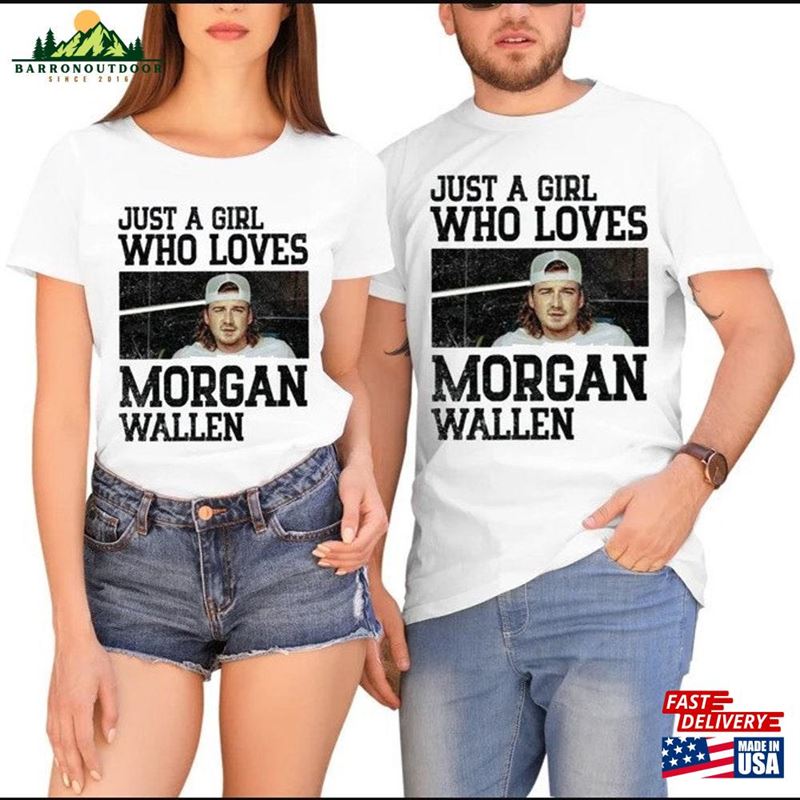 Just A Girl Who Loves Morgan Wallen Unisex T-Shirt 2023 Tour Shirt Graphic Hoodie Classic Just A Girl Who Loves Morgan Wallen Unisex T-Shirt 2023 Tour Shirt Graphic Hoodie Classic