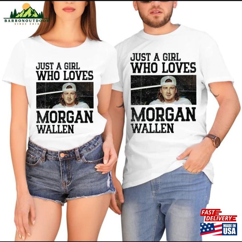 Just A Girl Who Loves Morgan Wallen Unisex T-Shirt 2023 Tour Shirt Graphic Hoodie Sweatshirt Just A Girl Who Loves Morgan Wallen Unisex T-Shirt 2023 Tour Shirt Graphic Hoodie Sweatshirt