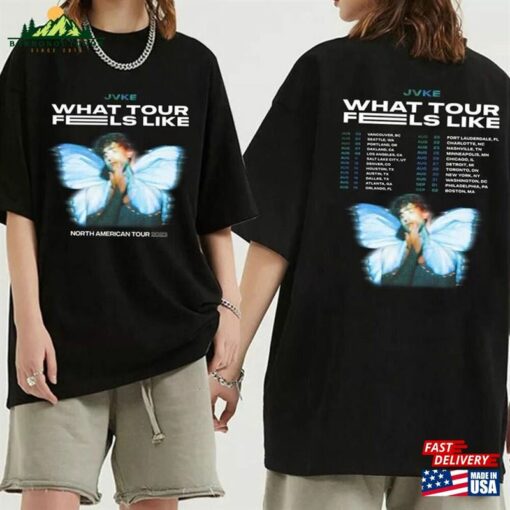 Jvke 2023 North American Tour Shirt What Feels Like Fan Gifts Sweatshirt Classic