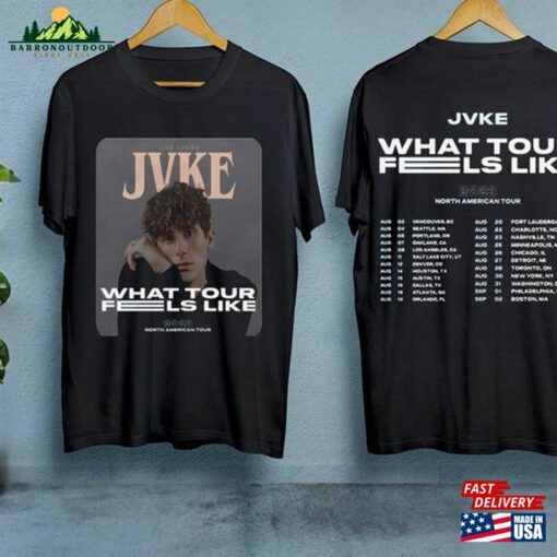 Jvke What Tour Feels Like 2023 Shirt Merch Fan Gifts Classic T-Shirt