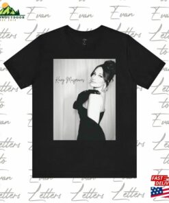 Kacey Musgraves Posing In Vintage Black Dress With Signature Tee Shirt Sweatshirt Classic