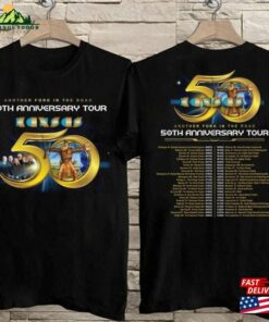 Kansas Band Tour 2023 Another Folk In The Road 50Th Anniversary T-Shirt Shirt Rock Classic Unisex