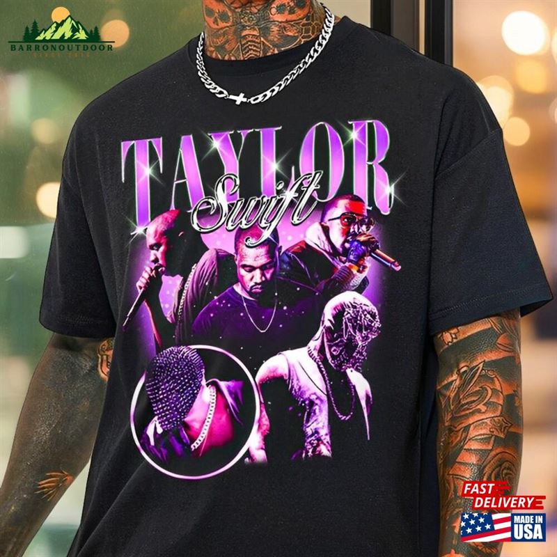 Kanye West Taylor Swift Shirt Meme Graphic Tee Funny Classic T-Shirt Kanye West Taylor Swift Shirt Meme Graphic Tee Funny Classic T-Shirt