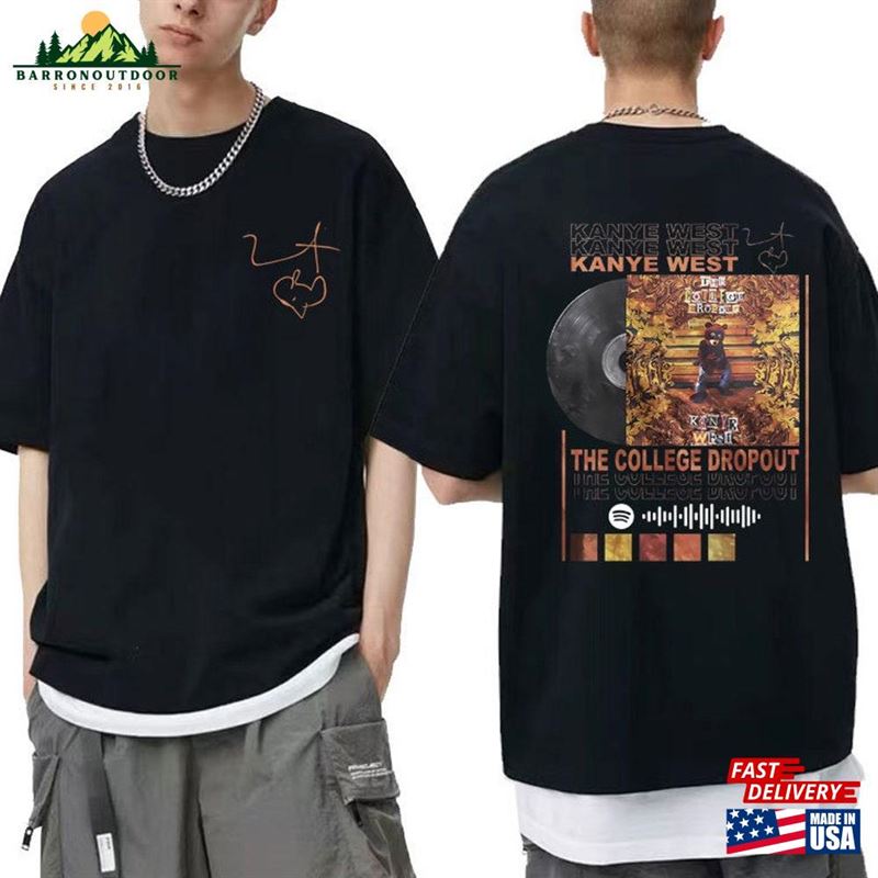 Kanye West The College Dropout Streetwear Graphic T-Shirt Hoodie Kanye West The College Dropout Streetwear Graphic T-Shirt Hoodie