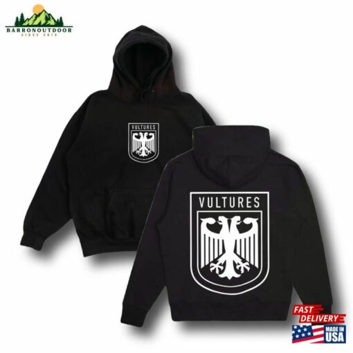 Kanye West Ye Ty Dolla Sign Ys Album Vultures Premium Black Streetwear Hoodie Classic Sweatshirt