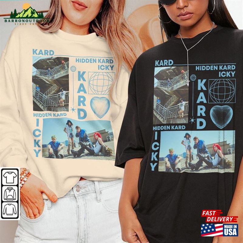 Kard Kpop Shirt Icky Album Sweatshirt V10 Vintage Retro Graphic Tee Music Unisex Gifts Fan Hoodie Classic Kard Kpop Shirt Icky Album Sweatshirt V10 Vintage Retro Graphic Tee Music Unisex Gifts Fan Hoodie Classic