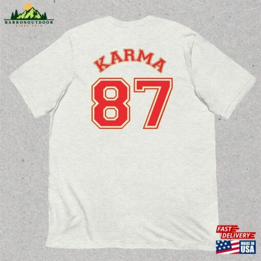 Karma 87 Boyfriend Sporty Crewneck T-Shirt Classic