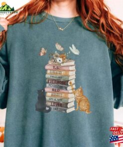 Karma Is A Cat Comfort Colors(r) Sweatshirt Albums As Books Trendy Aesthetic For Book Lovers T Shirt Hoodie 3