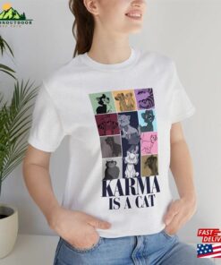 Karma Is A Disney Cat Taylor Swift Eras Tour Inspired Cats T-Shirt Hoodie