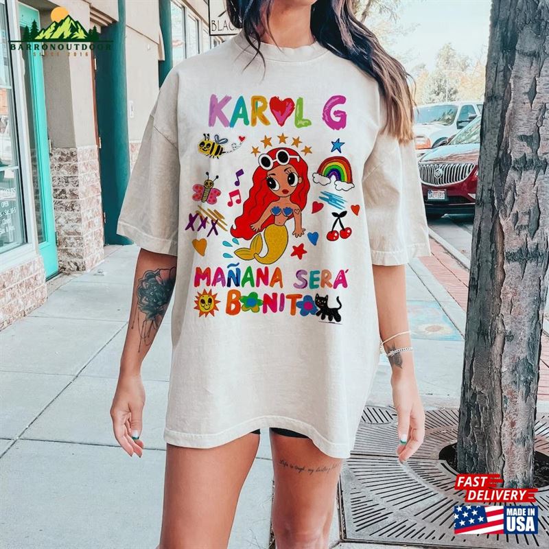 Karol G 2023 Concert T Shirt Manana Sera Bonito Sweatshirt Classic Karol G 2023 Concert T Shirt Manana Sera Bonito Sweatshirt Classic