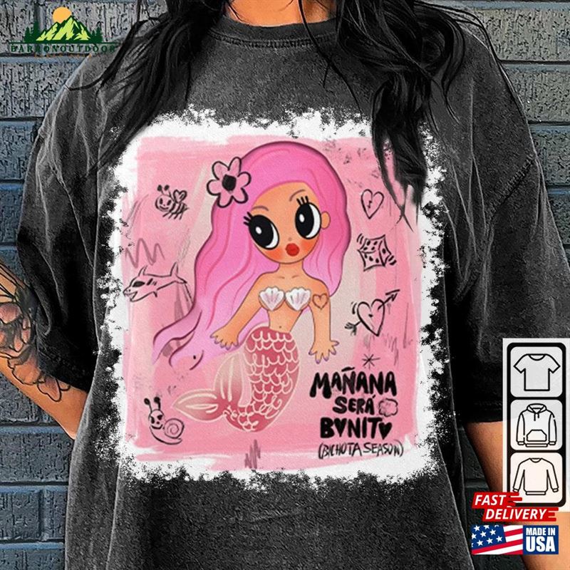 Karol G Mermaid New Album Cover Manana Sera Bonito Bichota Season Shirt Comfort Colors Bleached Tee L318rp Classic Sweatshirt Karol G Mermaid New Album Cover Manana Sera Bonito Bichota Season Shirt Comfort Colors Bleached Tee L318rp Classic Sweatshirt