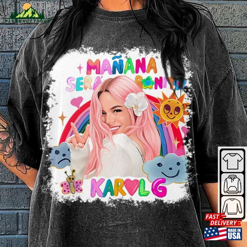 Karol G Pink Shirt New Album Cover Manana Sera Bonito Bichota Season Classic Hoodie Karol G Pink Shirt New Album Cover Manana Sera Bonito Bichota Season Classic Hoodie
