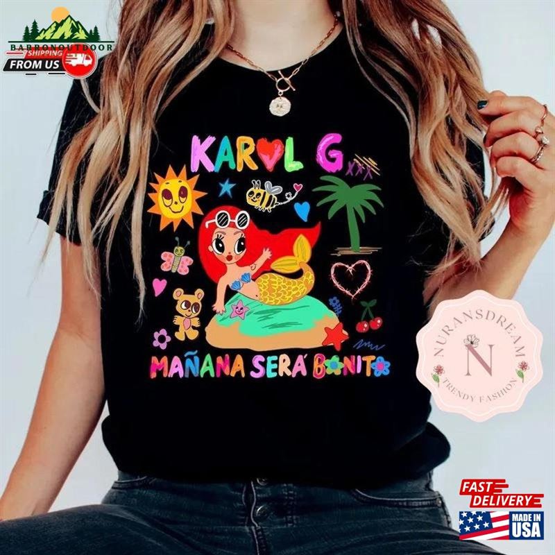 Karol G T-Shirt Sweatshirt 2023 Concert Shirt Hoodie Karol G T-Shirt Sweatshirt 2023 Concert Shirt Hoodie