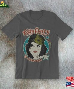 Katy Perry In Concert Vintage Style Printed Unisex T-Shirt Classic