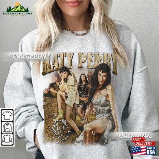 Katy Perry Play 90S Cowboy Shirt Bootleg Music Vintage Y2k Sweatshirt Unisex