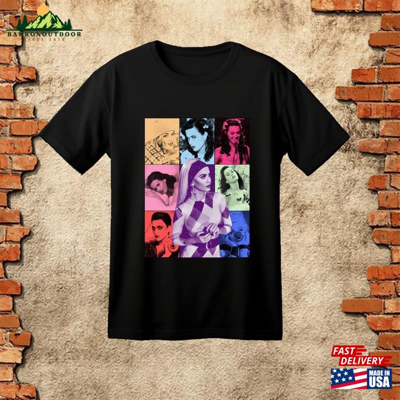 Katy Perry T-Shirt 90S'shirt In Concert Vintage Style Printed Unisex Hoodie Katy Perry T-Shirt 90S'shirt In Concert Vintage Style Printed Unisex Hoodie