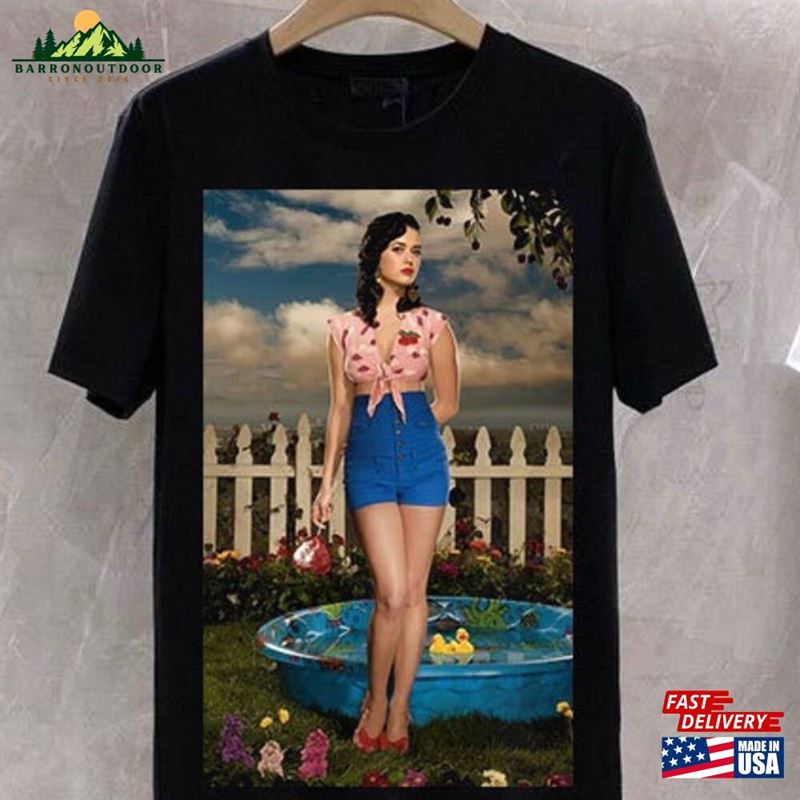 Katy Perry T-Shirt Pop Singer Homage Graphic Unisex Shirt Classic Katy Perry T-Shirt Pop Singer Homage Graphic Unisex Shirt Classic
