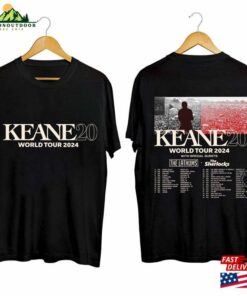 Keane World Tour 2024 Shirt Hopes And Fears Concert Band Fan Hoodie T-Shirt