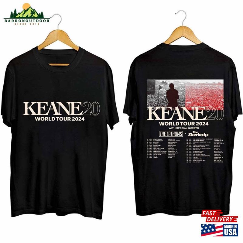 Keane World Tour 2024 Shirt Hopes And Fears Concert Band Fan Hoodie T-Shirt Keane World Tour 2024 Shirt Hopes And Fears Concert Band Fan Hoodie T-Shirt