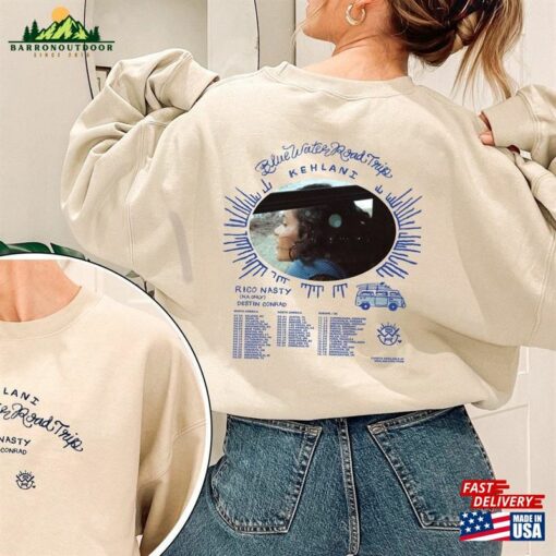Kehlani Tour 2022 Blue Water Road Trip Album Unisex Shirt Hoodie