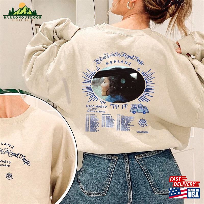 Kehlani Tour 2022 Blue Water Road Trip Album Unisex Shirt Hoodie Kehlani Tour 2022 Blue Water Road Trip Album Unisex Shirt Hoodie