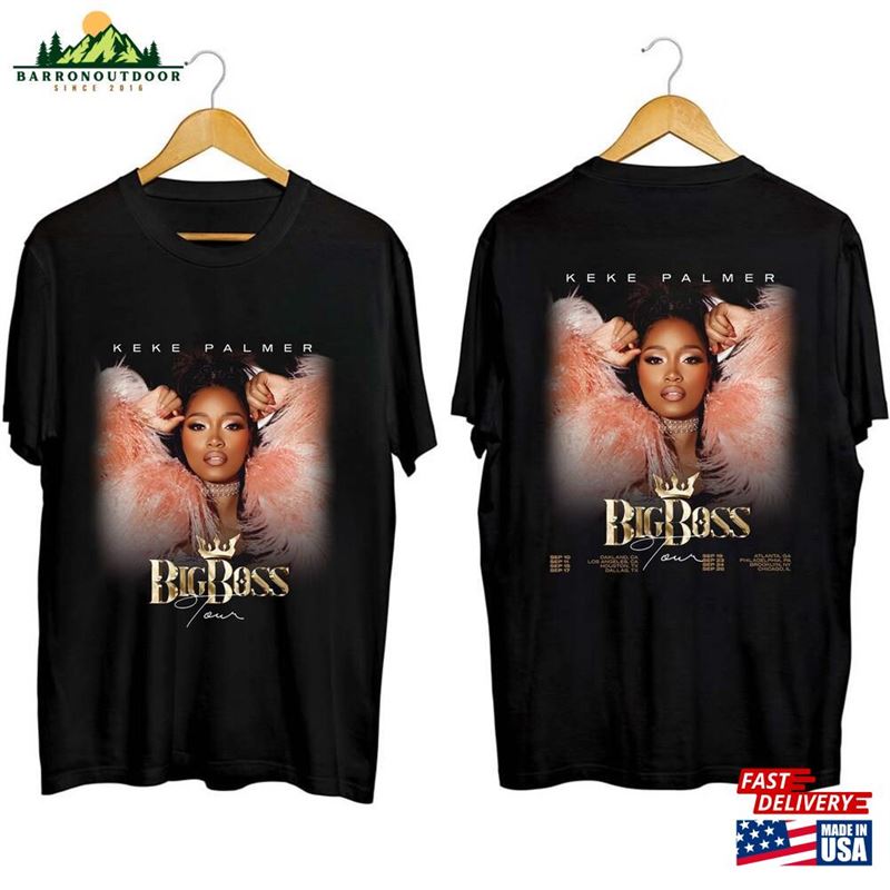 Keke Palmer Big Boss Tour 2023 Shirt Concert Fan T-Shirt Unisex Keke Palmer Big Boss Tour 2023 Shirt Concert Fan T-Shirt Unisex