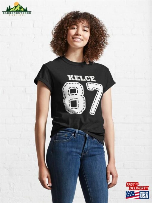 Kelce 87 T-Shirt Vintage Travis Shirt Football Unisex Hoodie