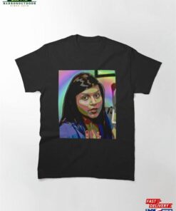 Kelly Kapoor The Office Retro Pop Art Portrait Classic T-Shirt