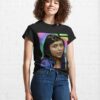 Kelly Kapoor The Office Retro Pop Art Portrait Classic T-Shirt Unisex