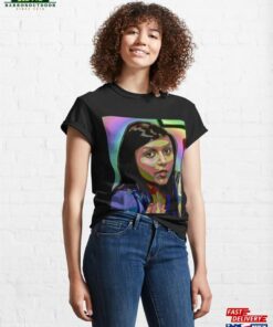 Kelly Kapoor The Office Retro Pop Art Portrait Classic T-Shirt Unisex