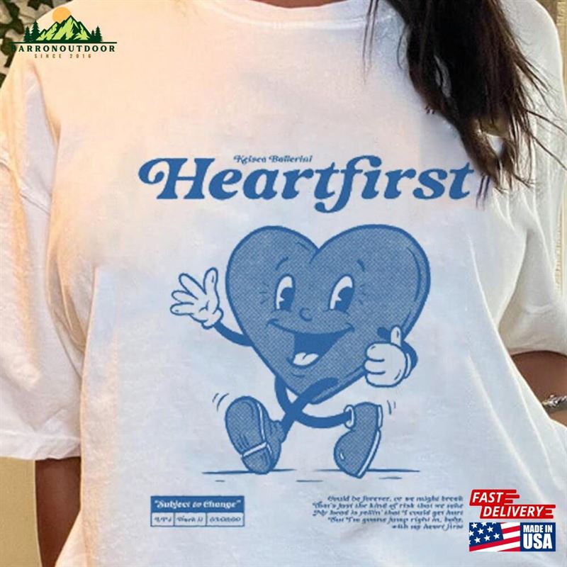 Kelsie Heartfirst Aesthetic Shirt 2023 Unisex T-Shirt Classic Sweatshirt Kelsie Heartfirst Aesthetic Shirt 2023 Unisex T-Shirt Classic Sweatshirt