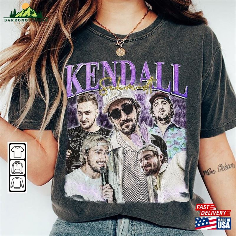 Kendall Schmidt Music Shirt Big Time Rush 90S Y2k Vintage Retro Bootleg Can Unisex Classic Kendall Schmidt Music Shirt Big Time Rush 90S Y2k Vintage Retro Bootleg Can Unisex Classic