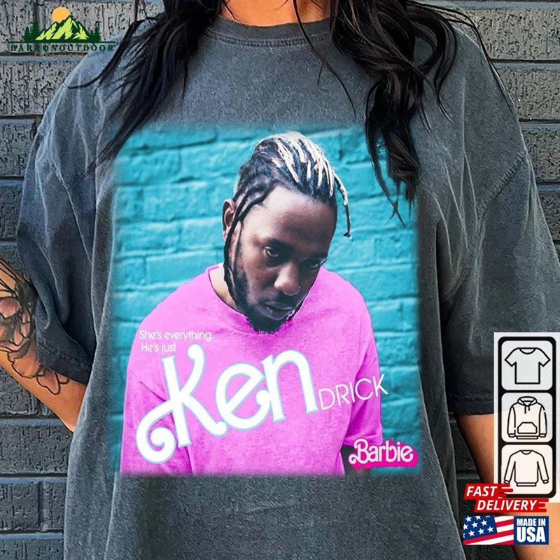 Kendrick Lamar Rap Shirt Damn Barbie Movie Ken Classic T-Shirt Kendrick Lamar Rap Shirt Damn Barbie Movie Ken Classic T-Shirt
