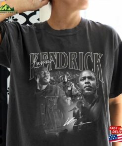 Kendrick Lamar T-Shirt Vintage Rap Tee Music 2023 Shirt Classic Unisex