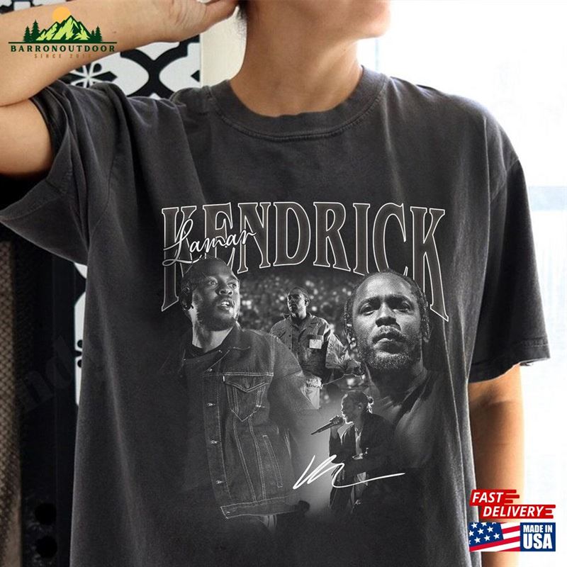 Kendrick Lamar T-Shirt Vintage Rap Tee Music 2023 Shirt Classic Unisex Kendrick Lamar T-Shirt Vintage Rap Tee Music 2023 Shirt Classic Unisex