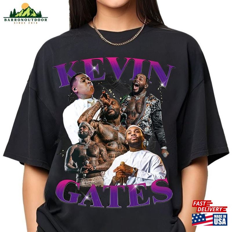 Kevin Gates Shirt Vintage Retro Classic Unisex Kevin Gates Shirt Vintage Retro Classic Unisex