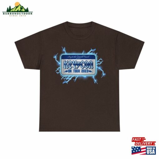 Keycon On Tour 2023 Baseball T-Shirt Unisex Heavy Cotton Tee Hoodie