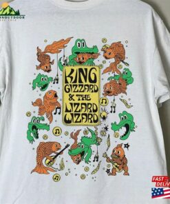 Kglw Fishie Hooks Vintage T-Shirt King Gizzard And The Lizard Wizard Petrodragonic Apocalypse Rock Band 90S Tshirt For Fans Hoodie Classic