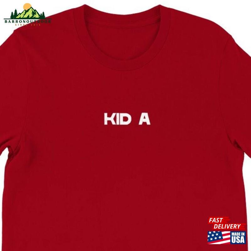 Kid A Music Inspired Premium Unisex Crewneck T-Shirt Hoodie Sweatshirt Kid A Music Inspired Premium Unisex Crewneck T-Shirt Hoodie Sweatshirt