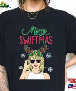 Kid Merry Swiftmas Shirt Taylor The Eras Tour T-Shirt Sweatshirt